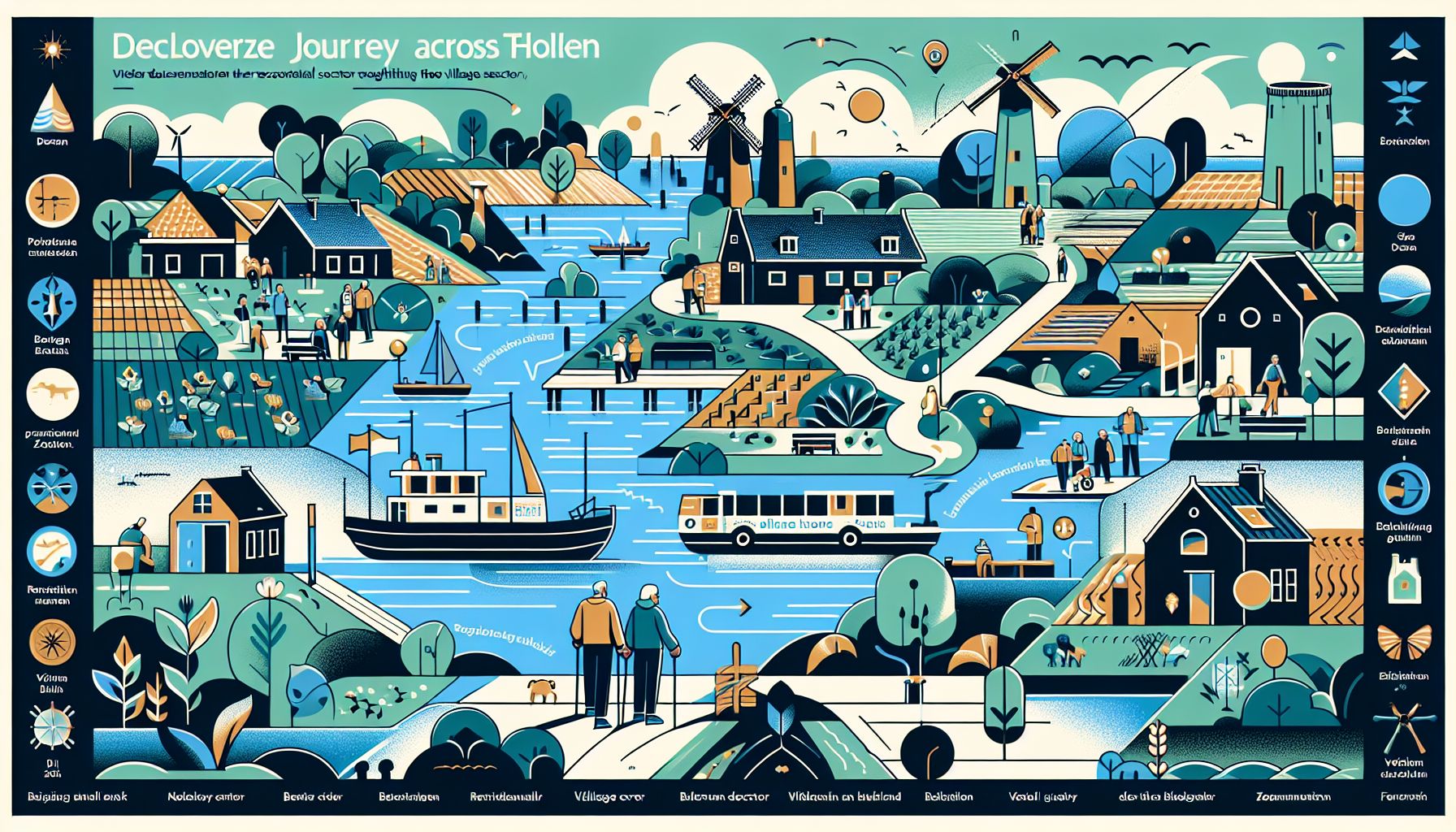 ontdekkingstocht door tholen voor recreatiesector