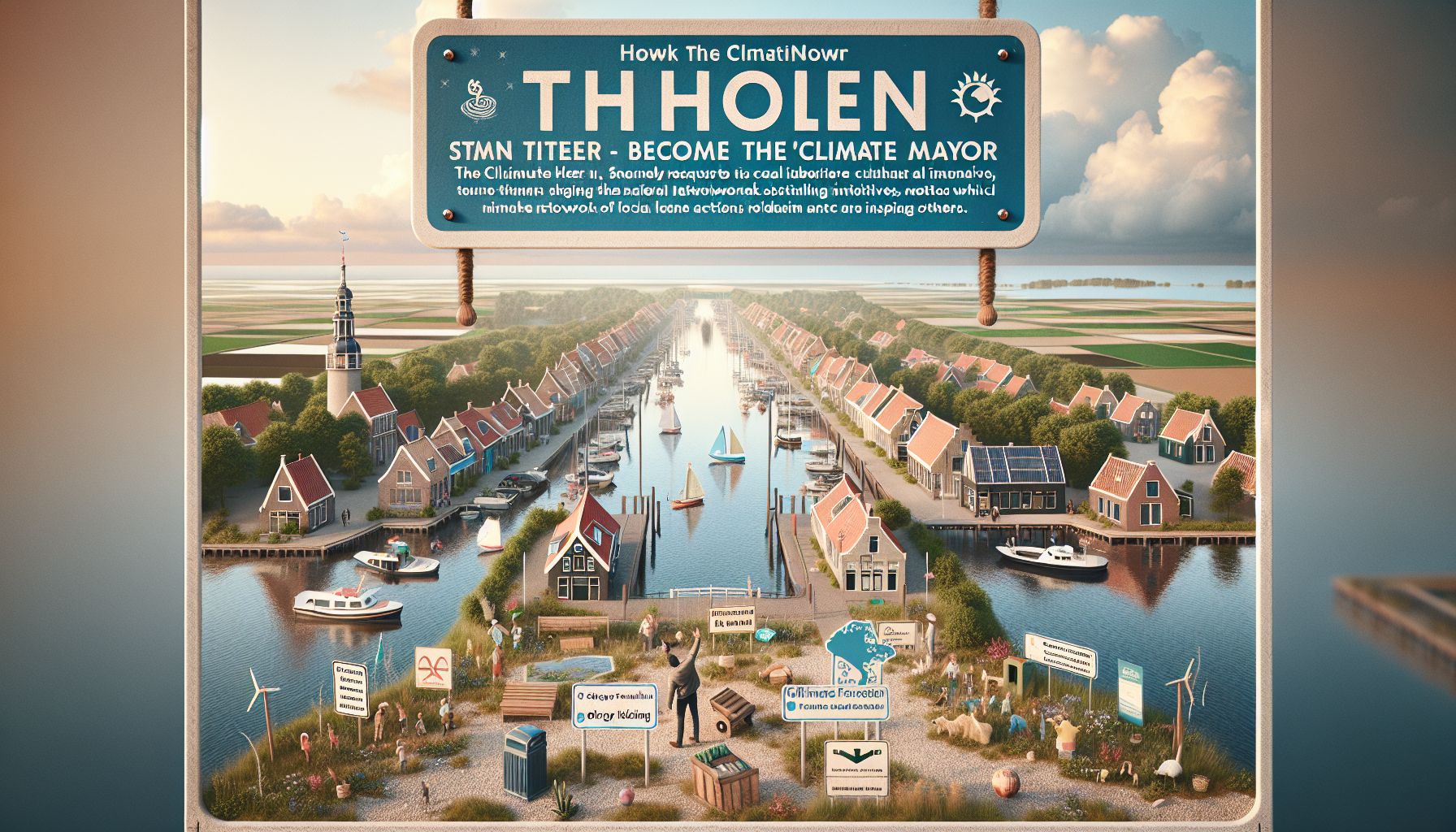 tholen roept inwoners op voor klimaatburgemeester