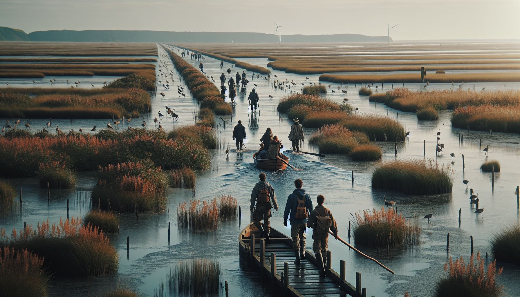 ontdek de schorren van st. annaland tijdens unieke laarzentocht