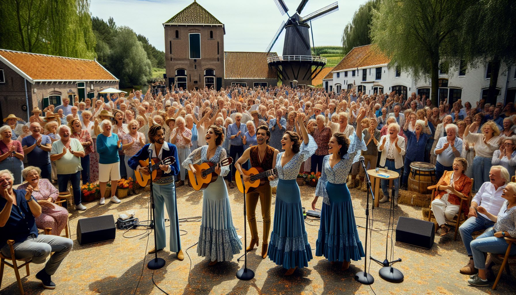spanje komt tot leven in theater onder de molen